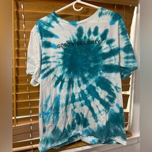 Tie-dye t-shirt Good Vibes Only